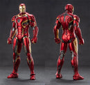 Action Figure Homem De Ferro Mark 45 Iron Man: Vingadores A Era de Ultron Escala 1/10 ZD Toys Mega Saldão 2024