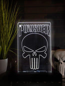 Luminária/Abajur Logo Justiceiro Punisher Marvel Comics